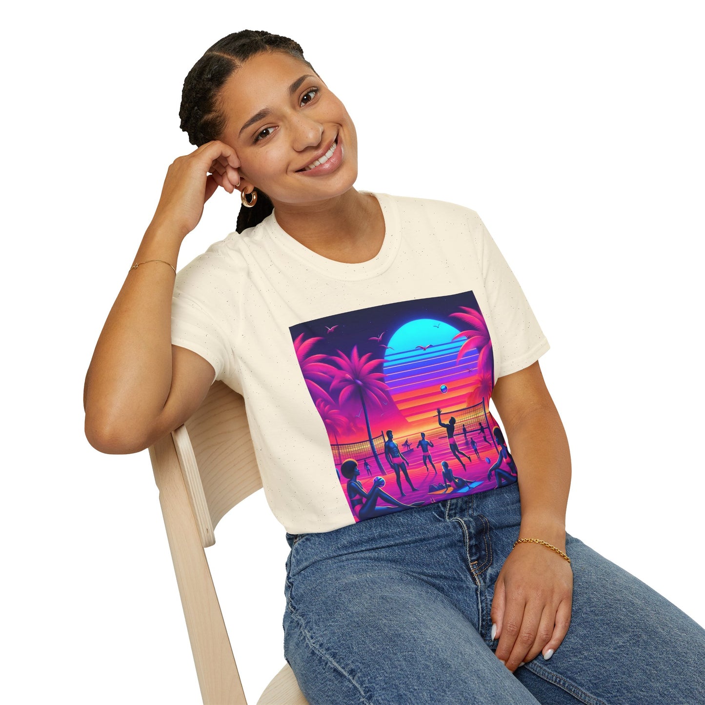 Beachin' Retrowave T-Shirt