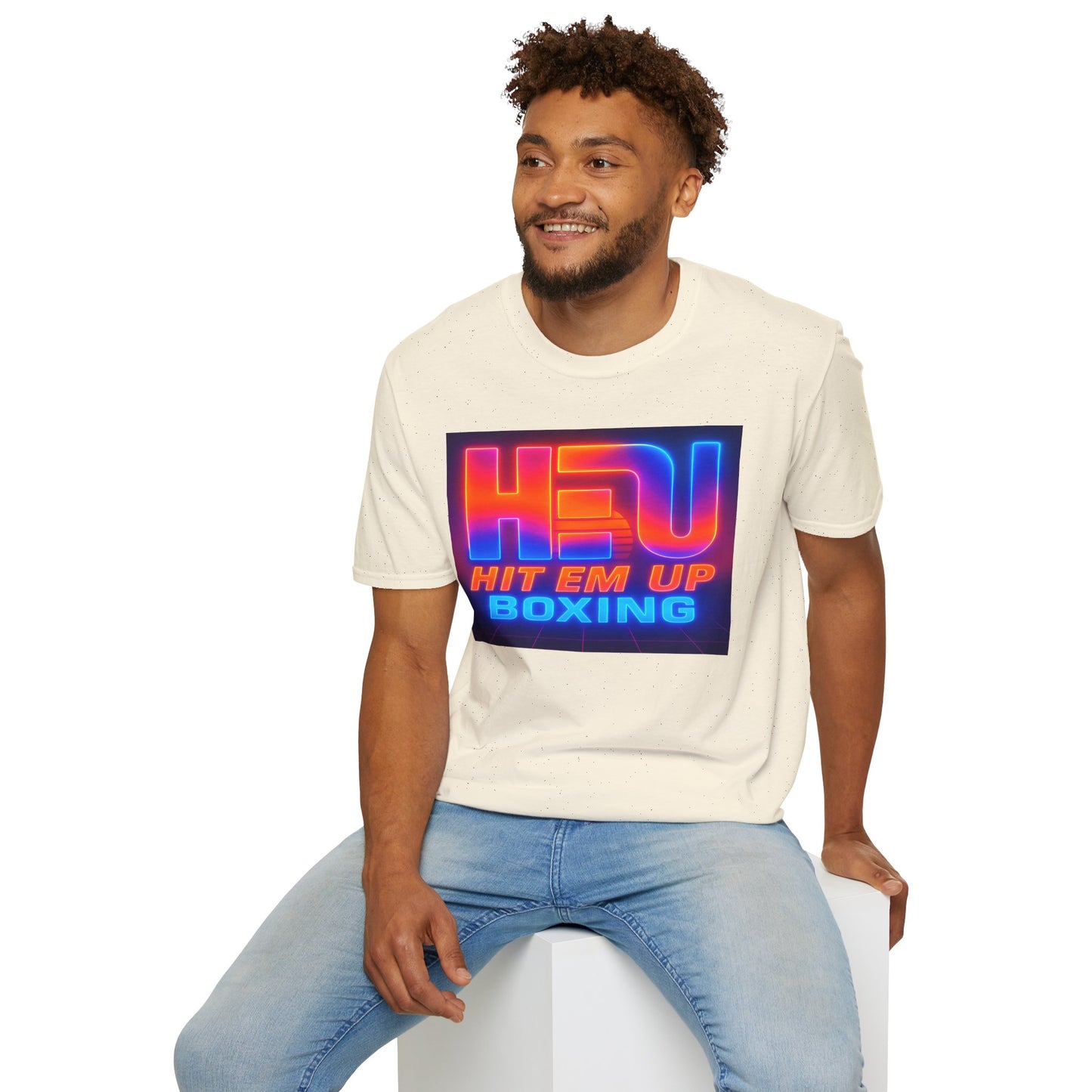 HEU Boxing Retrowave T-Shirt Remix