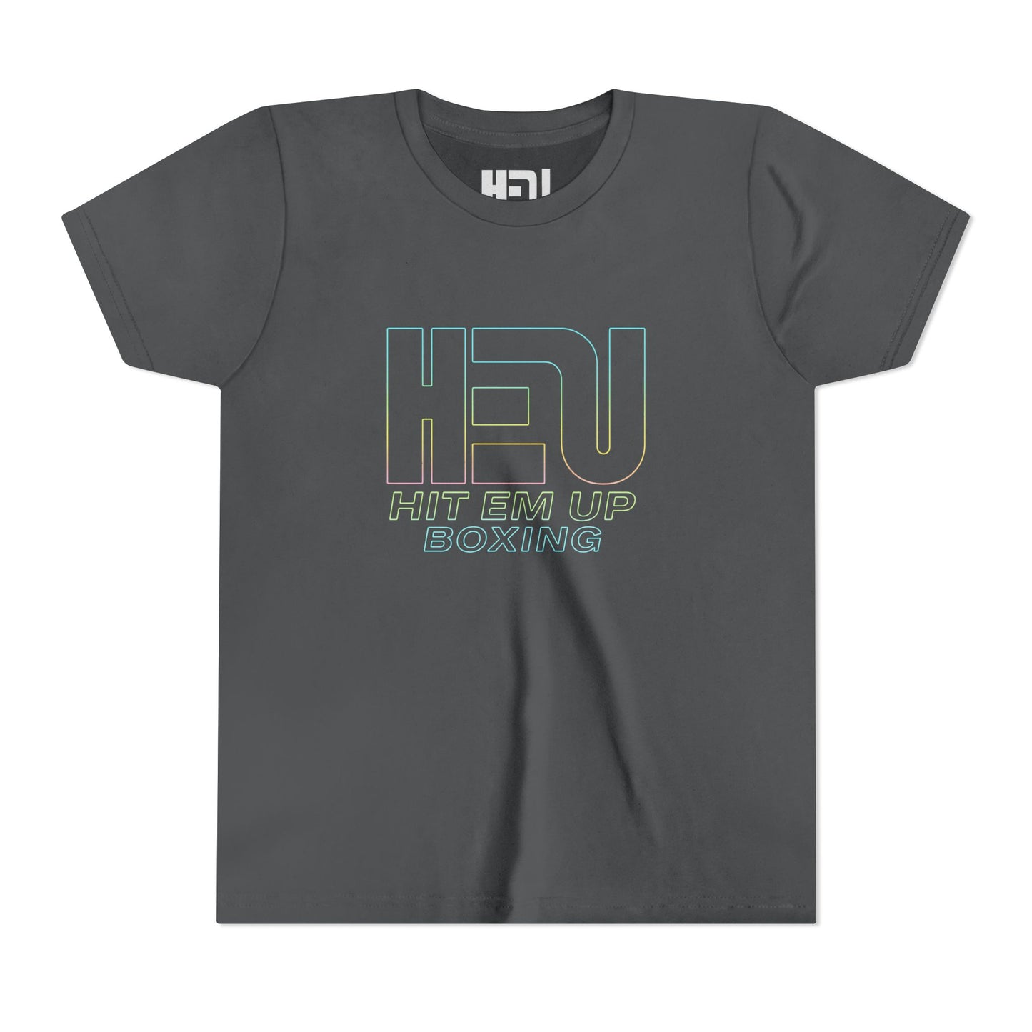 Hit Em Up Boxing Youth Short Sleeve Stylish Tee