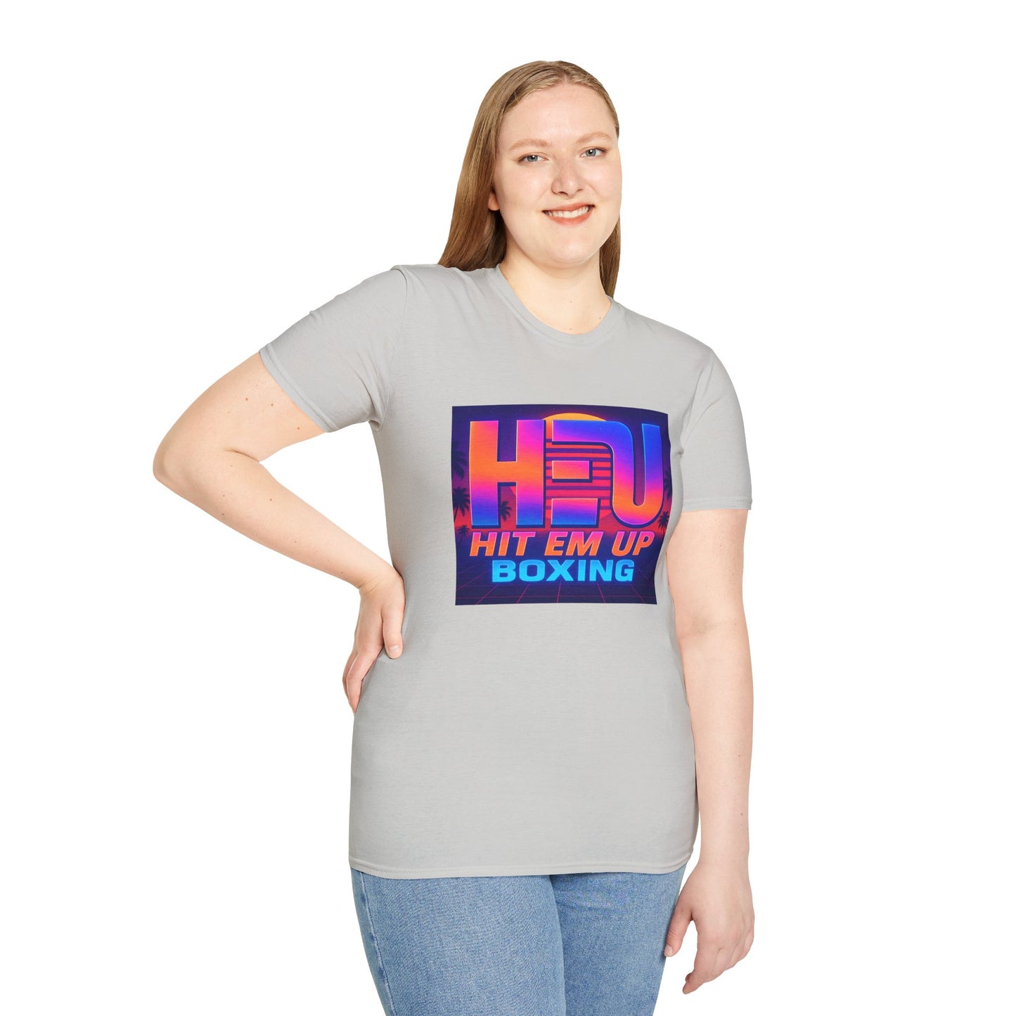 HEU Boxing Retrowave T-Shirt