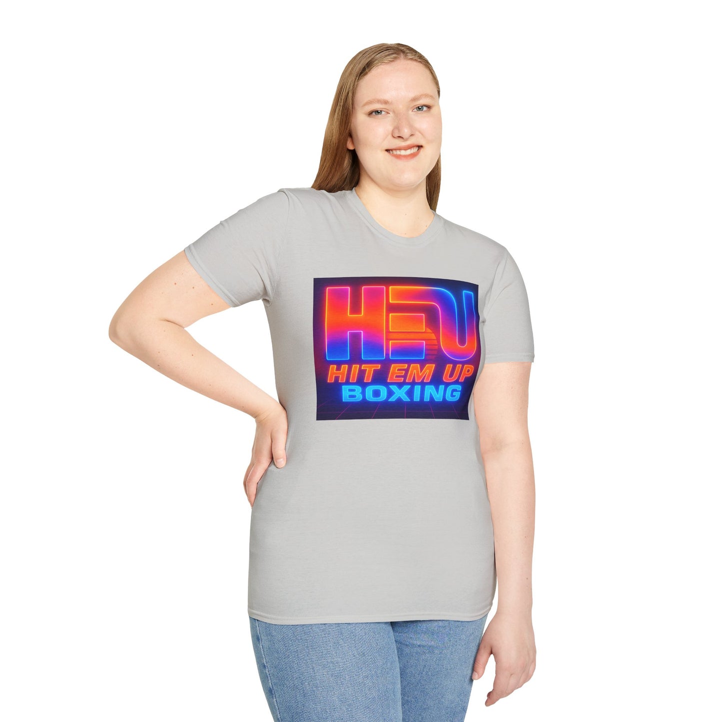 HEU Boxing Retrowave T-Shirt Remix