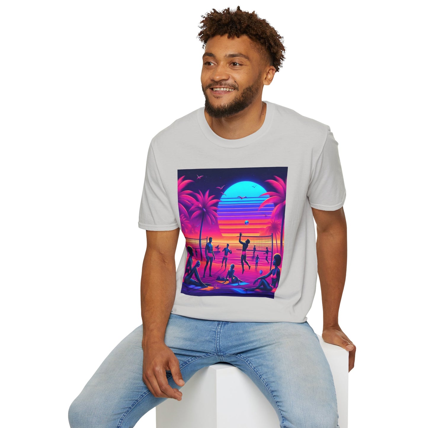 Beachin' Retrowave T-Shirt