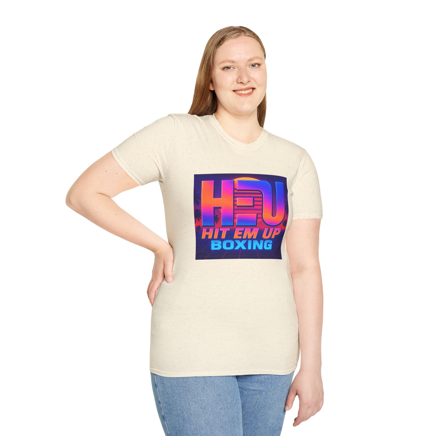 HEU Boxing Retrowave T-Shirt