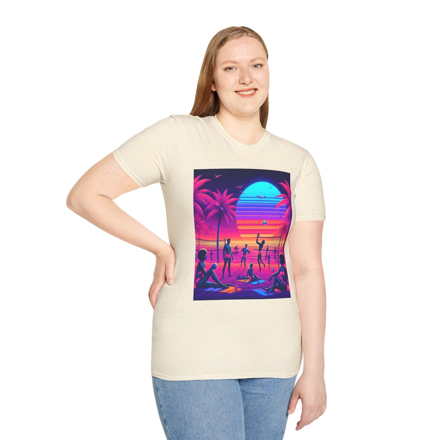 Beachin' Retrowave T-Shirt