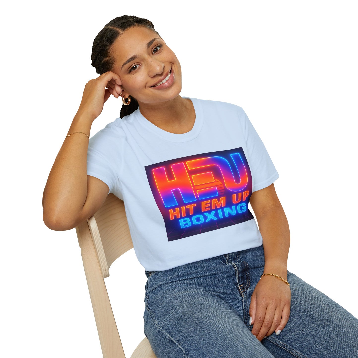 HEU Boxing Retrowave T-Shirt Remix