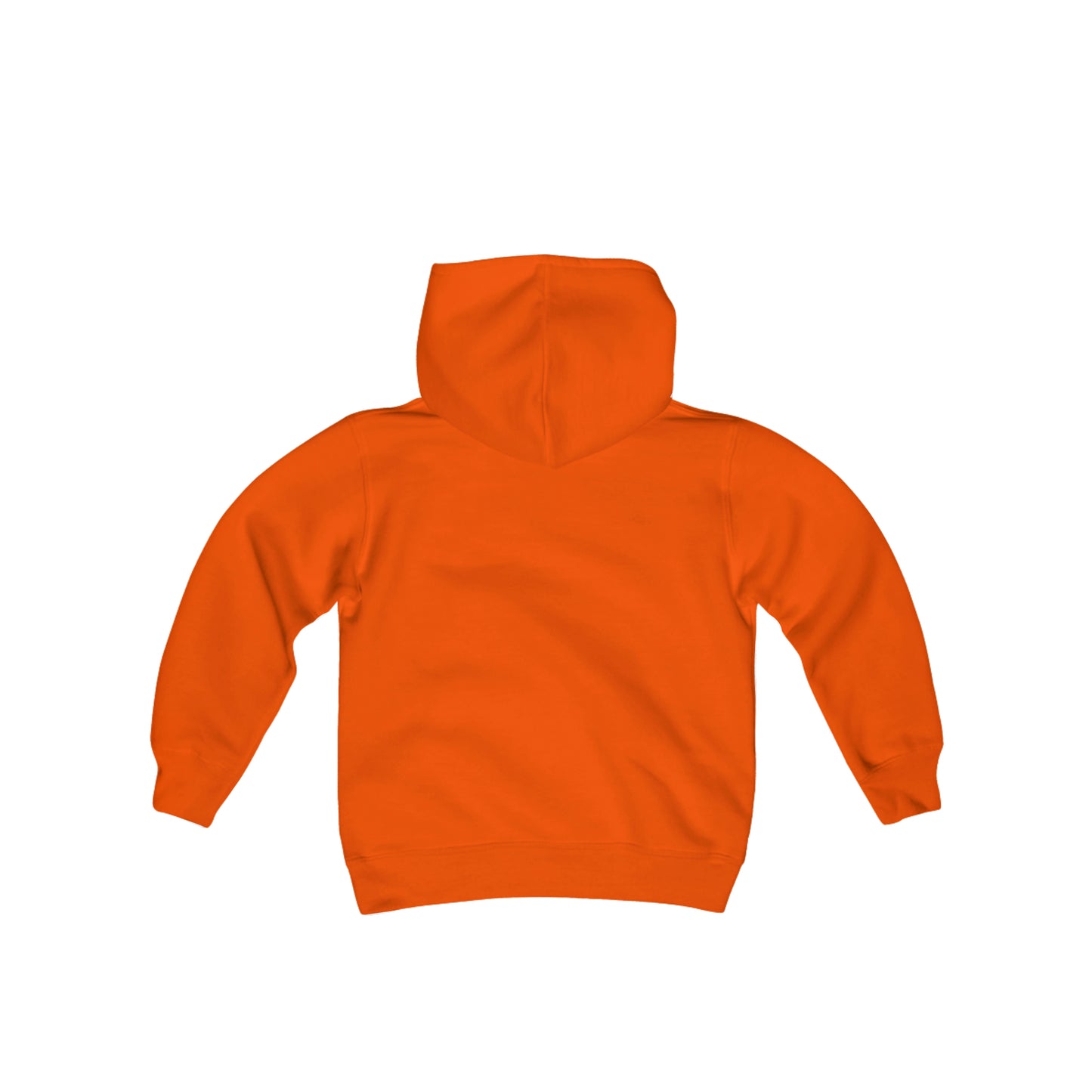 Black HEU HIT EM UP Logo Youth Heavy Blend Hooded Sweatshirt