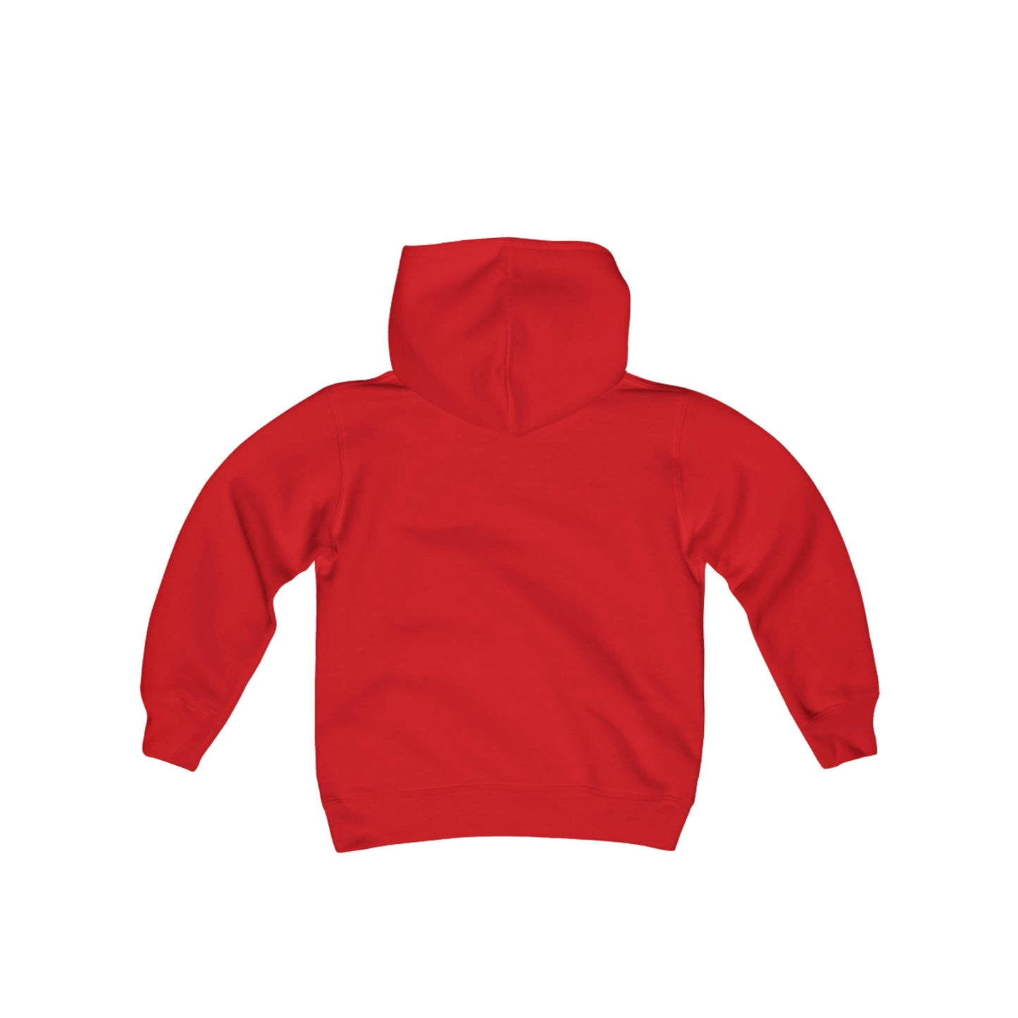 Black HEU HIT EM UP Logo Youth Heavy Blend Hooded Sweatshirt