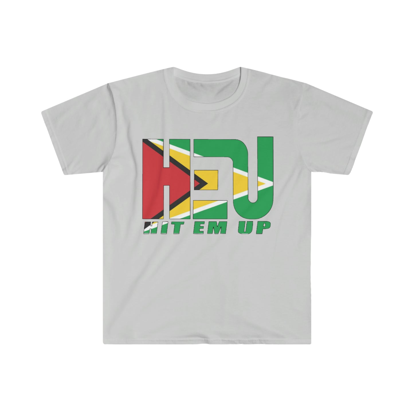 Guyana HEU Flag Softstyle T-Shirt