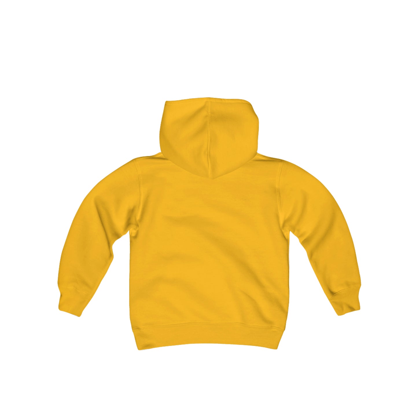 Black HEU HIT EM UP Logo Youth Heavy Blend Hooded Sweatshirt