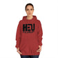 HEU Boxing Unisex Hoodie - Black Logo