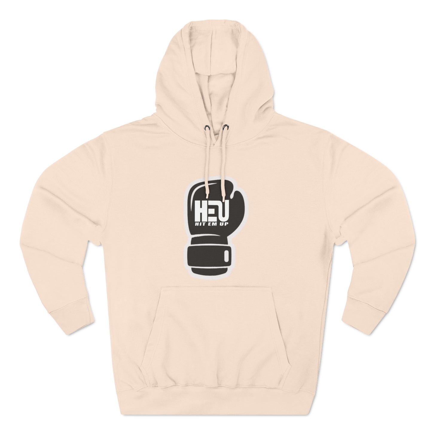 Hit Em UP Glove Logo Premium Pullover Hoodie