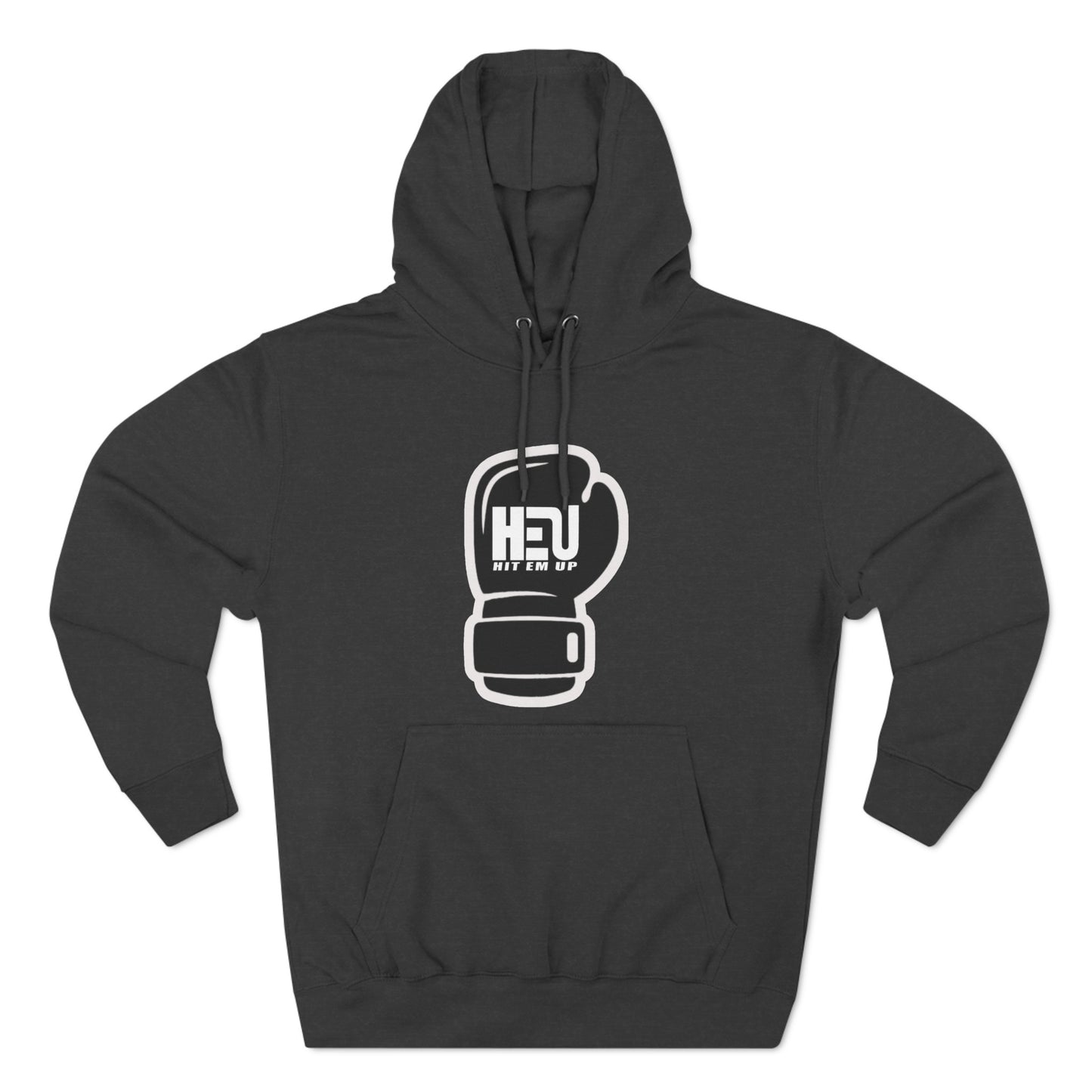 Hit Em UP Glove Logo Premium Pullover Hoodie