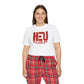 HEU Boxing Women's Short Sleeve Pajama Set