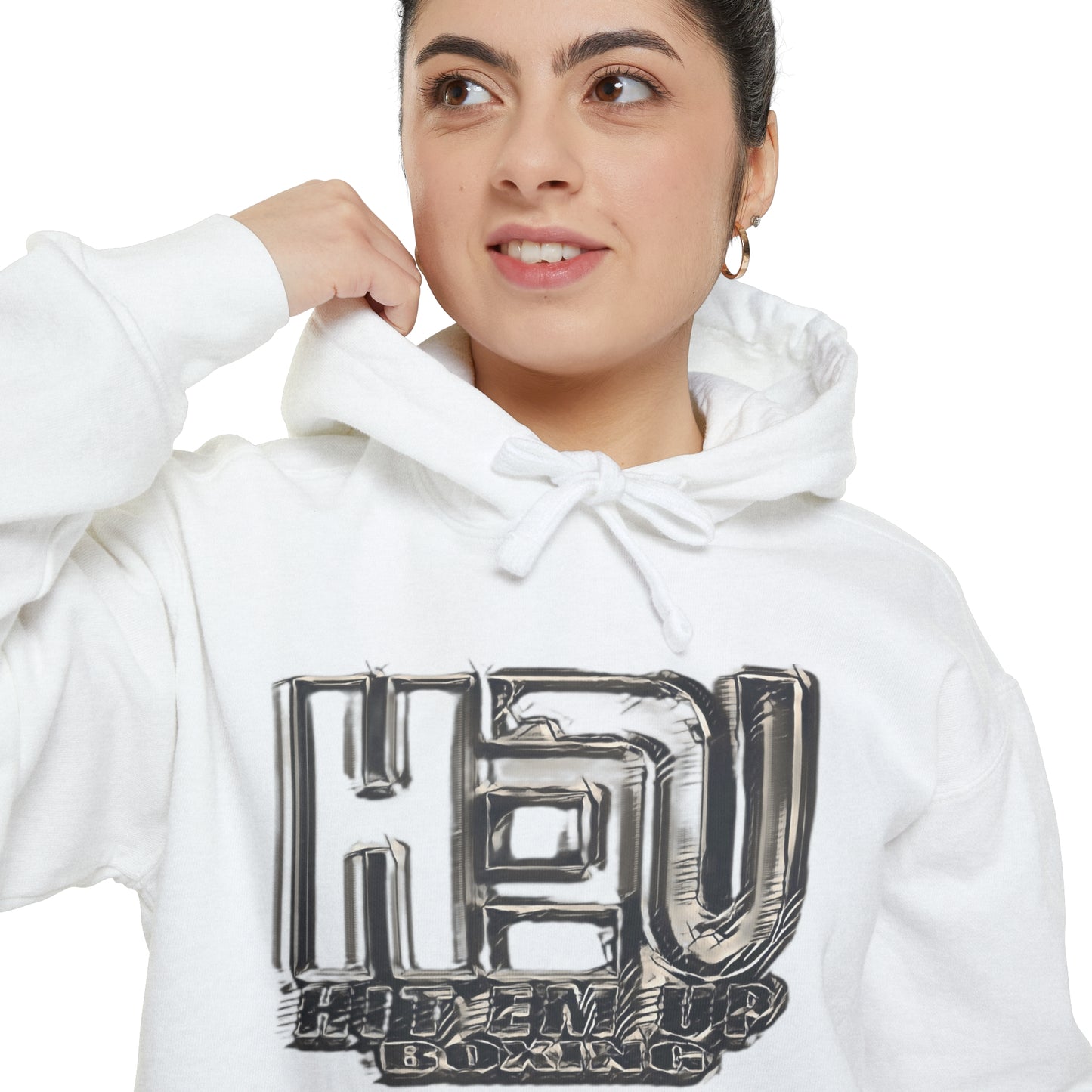 Hit Em Up Sketch Unisex Heavyweight Hoodie