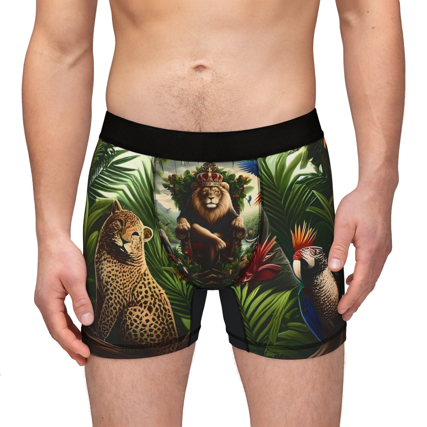 HEU King of the Jungle Men's Boxers