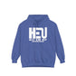 HEU Boxing Heavyweight Unisex Hoodie - White Logo