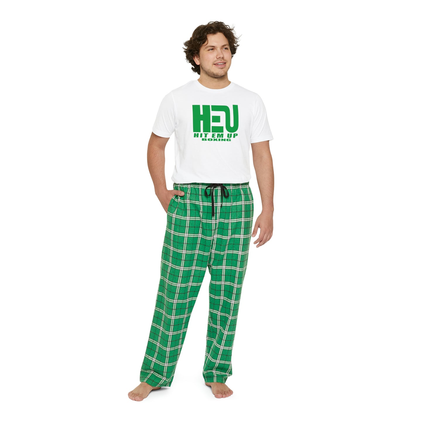 HEU Boxing Men's Short Sleeve Pajama Set