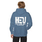 Dual Logo HEU Boxing Heavyweight Unisex Hoodie - White Logo