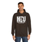 HEU Boxing Unisex Hoodie - White Logo