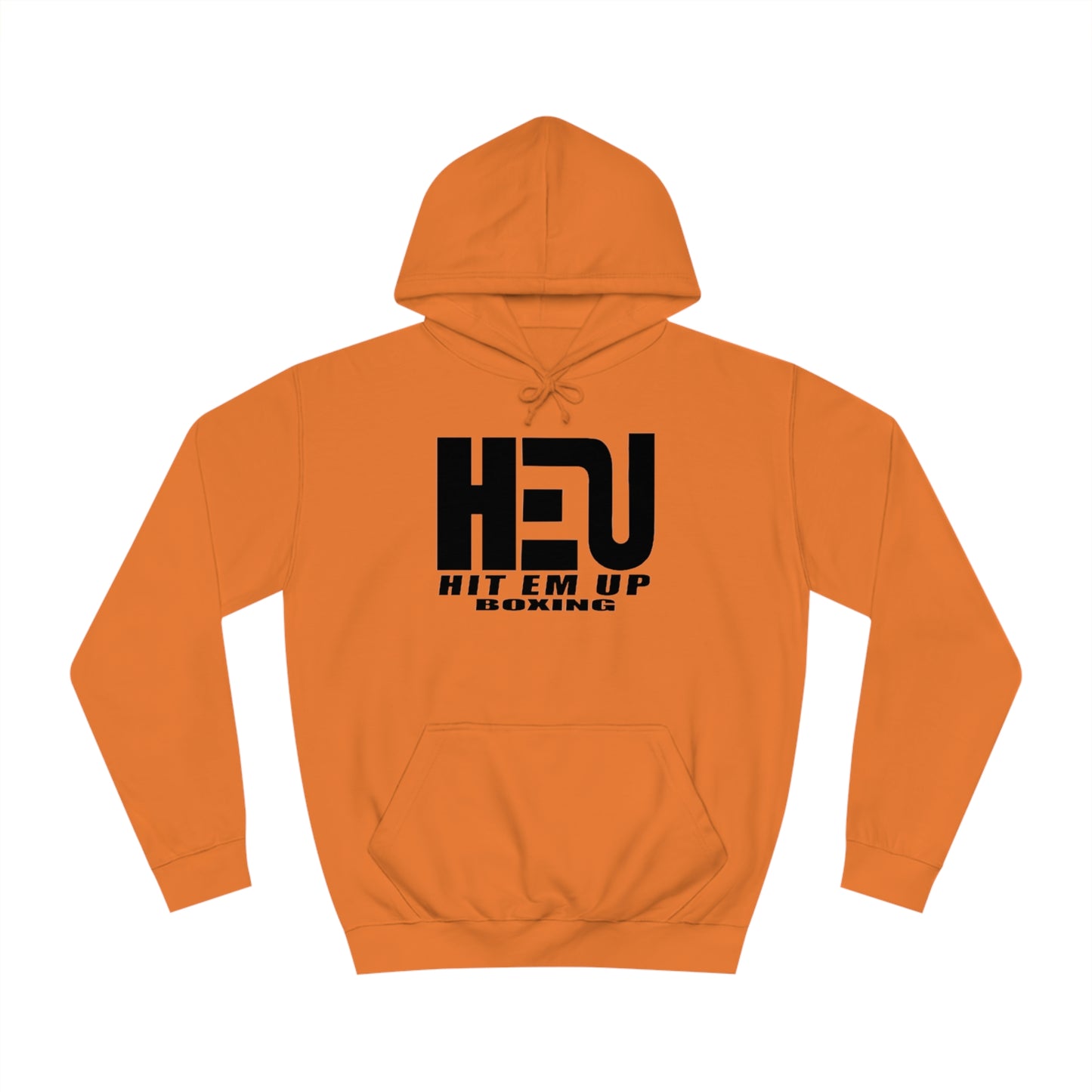 HEU Boxing Unisex Hoodie - Black Logo