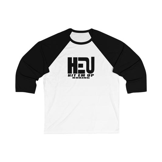 Hit Em Up Boxing Unisex 3\4 Sleeve Baseball Tee