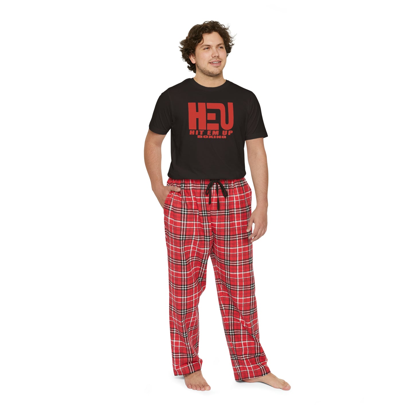 HEU Boxing Men's Short Sleeve Pajama Set