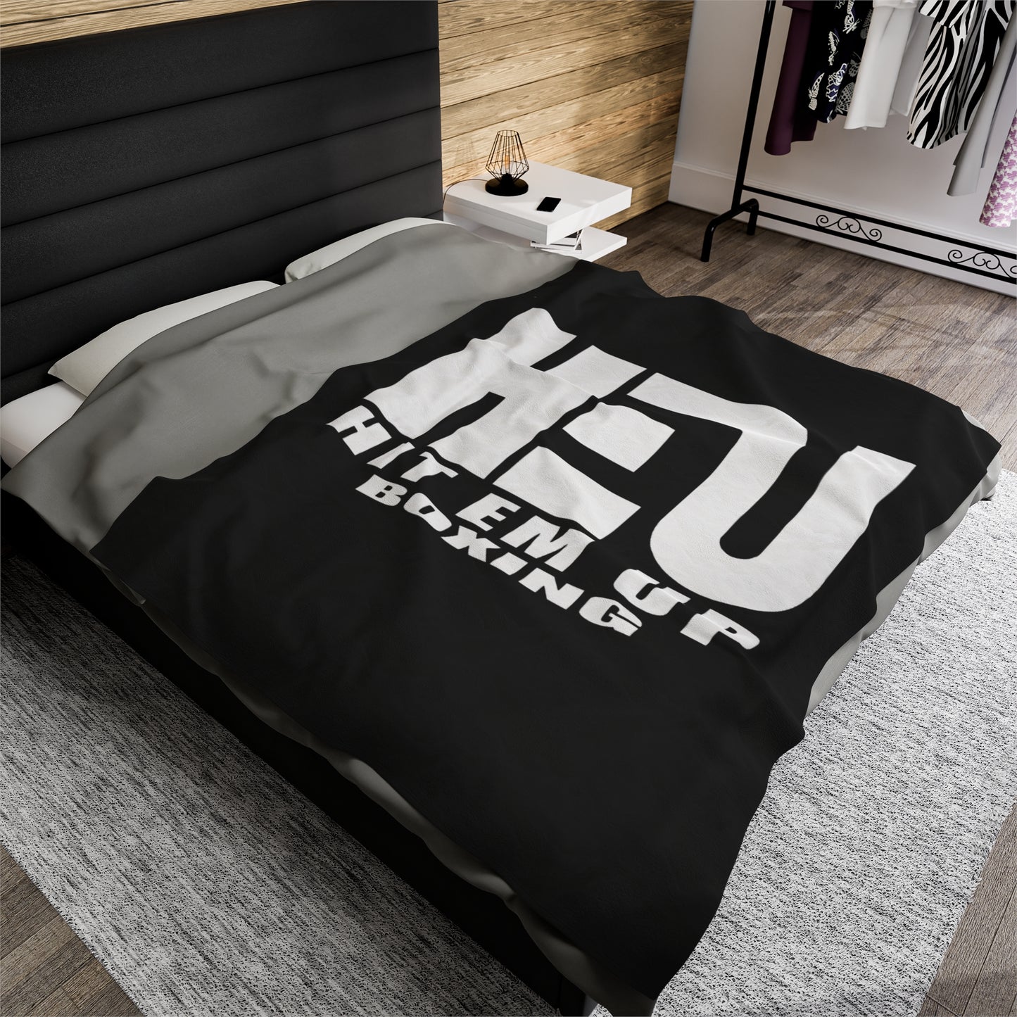 HEU Boxing Plush Blanket