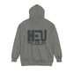 Dual Logo HEU Boxing Heavyweight Unisex Hoodie - Black Logo