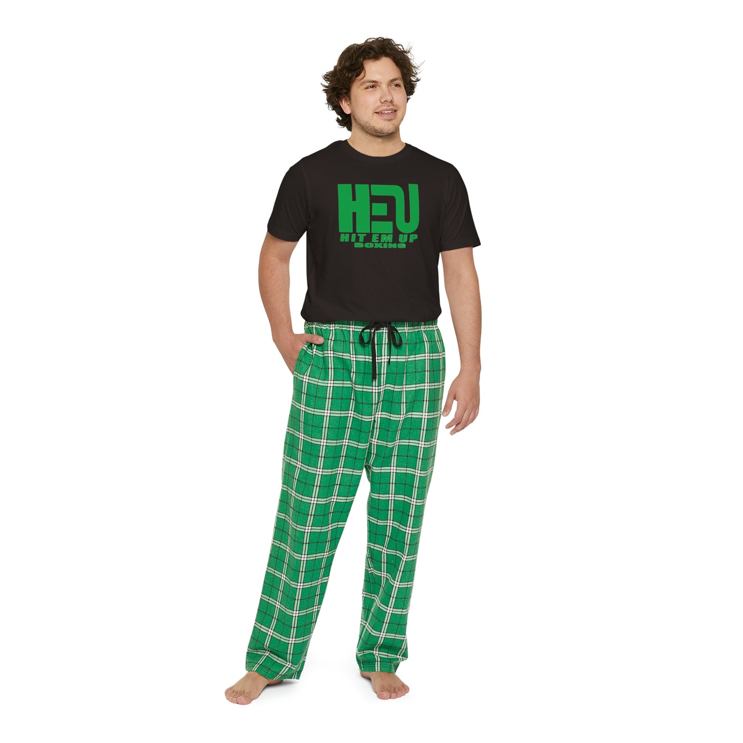 HEU Boxing Men's Short Sleeve Pajama Set