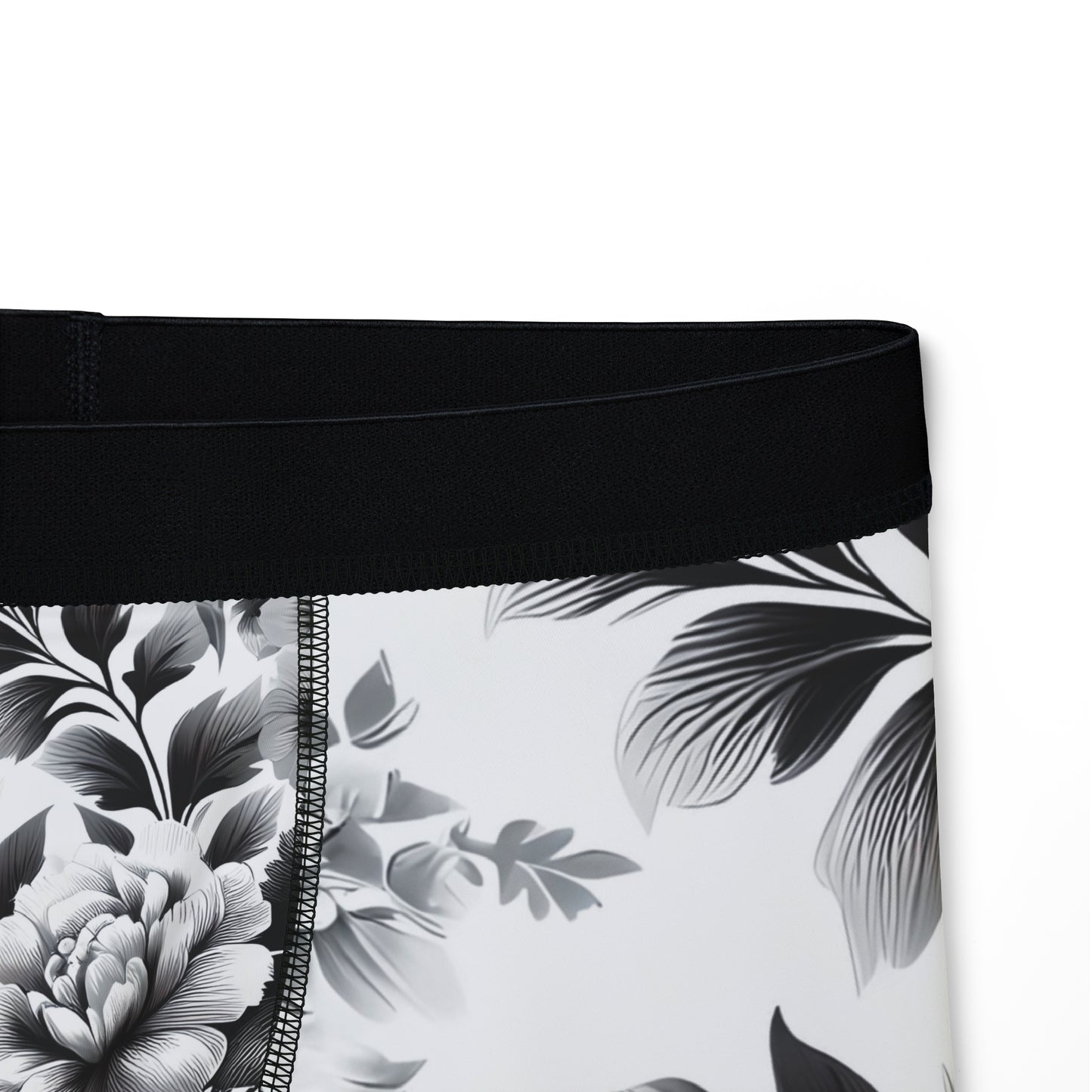 HEU White Floral Men's Boxers