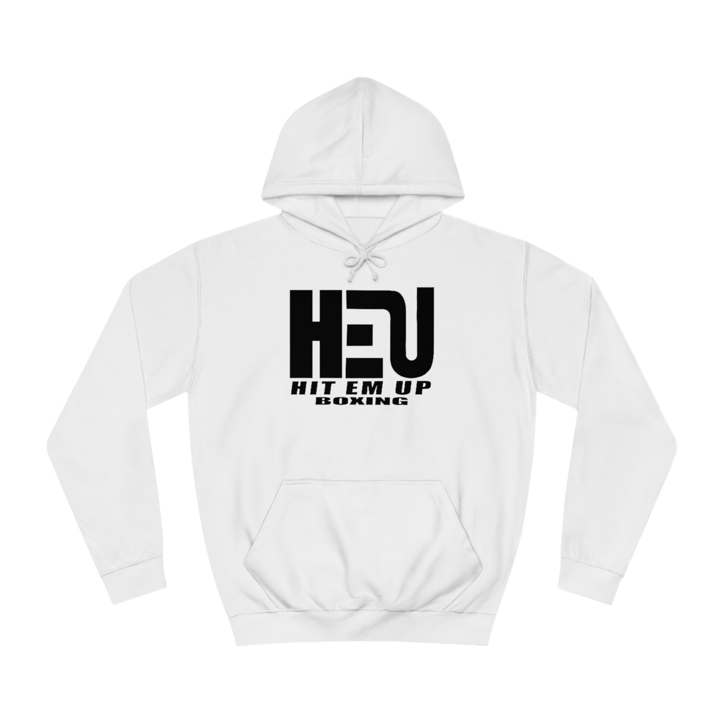 HEU Boxing Unisex Hoodie - Black Logo