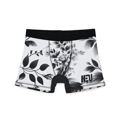 HEU White Floral Men's Boxers