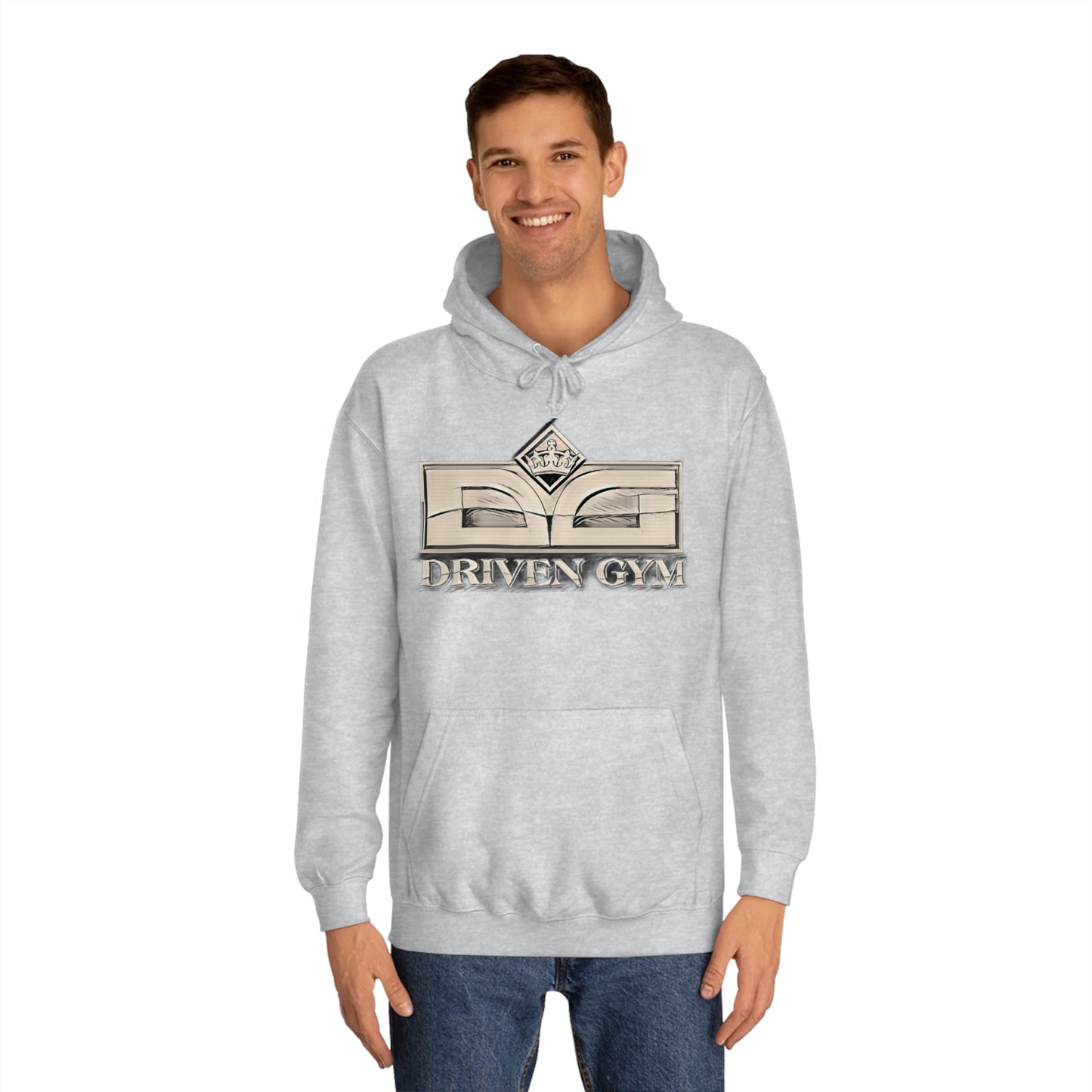 Driven Gym Sketch Unisex Hoodie