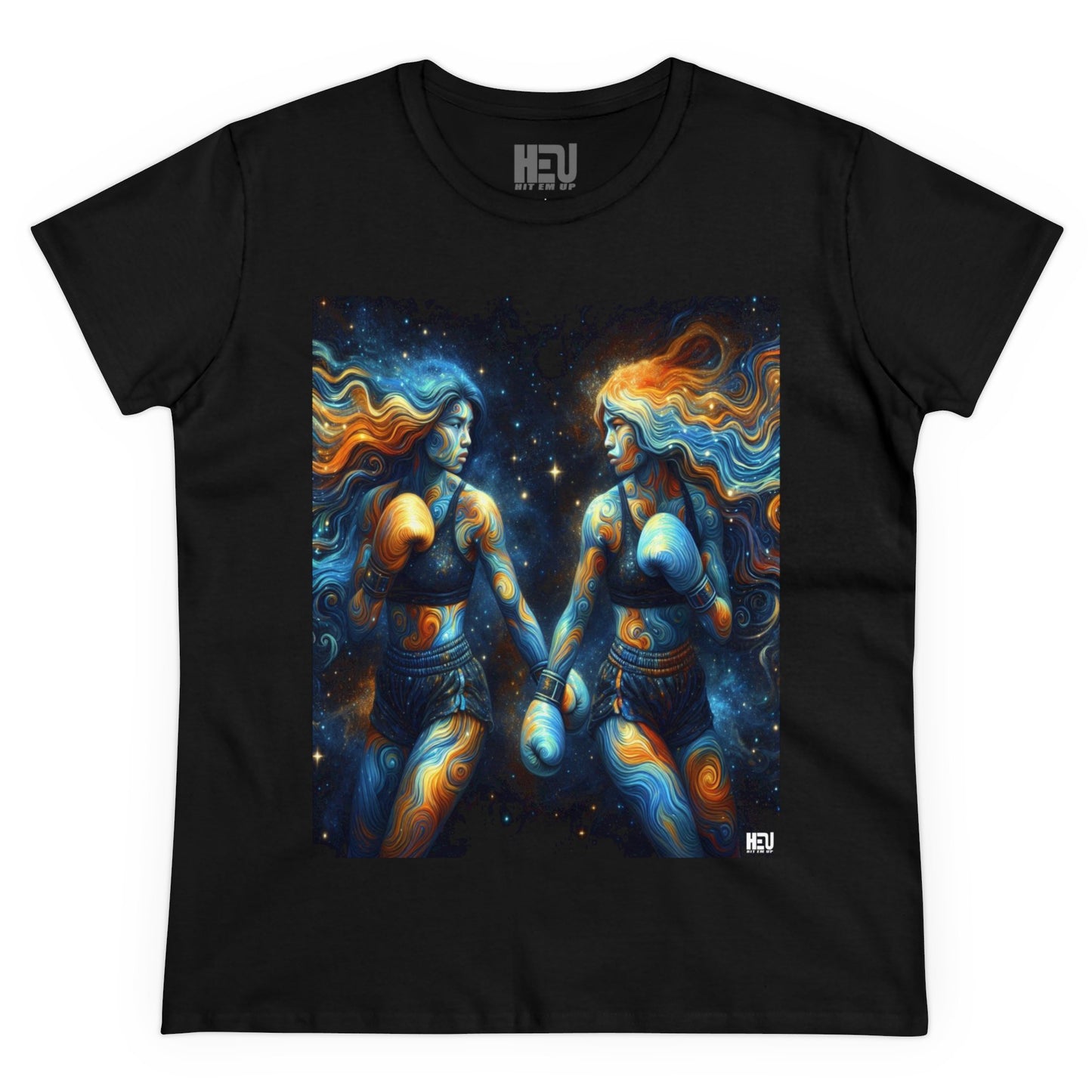 Women's Boxing Duo Stylized Tee