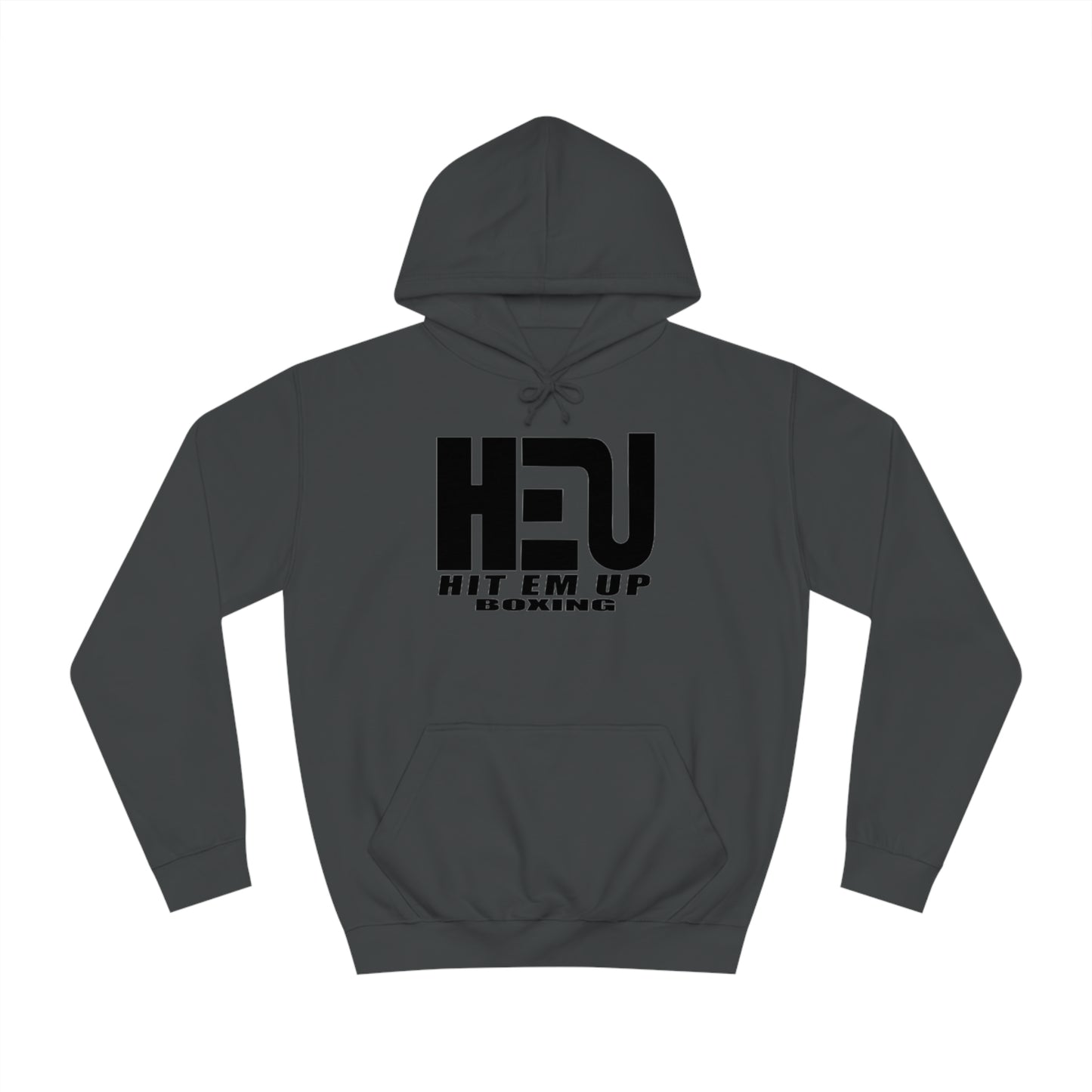 HEU Boxing Unisex Hoodie - Black Logo