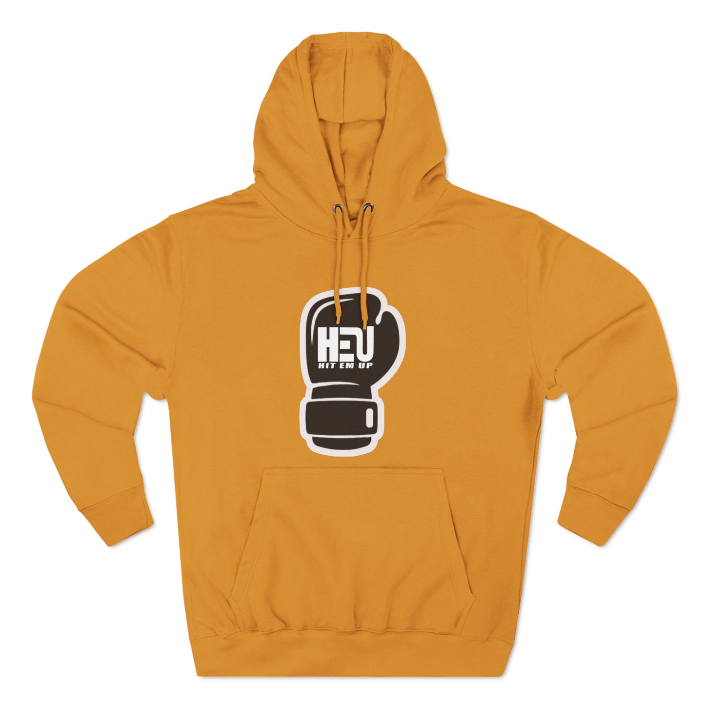 Hit Em UP Glove Logo Premium Pullover Hoodie