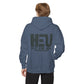 Dual Logo HEU Boxing Heavyweight Unisex Hoodie - Black Logo