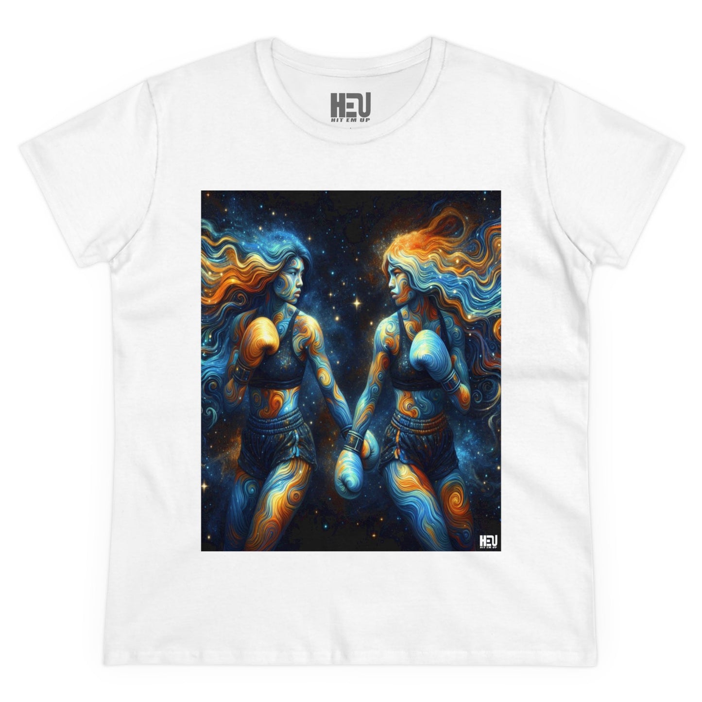 Women's Boxing Duo Stylized Tee