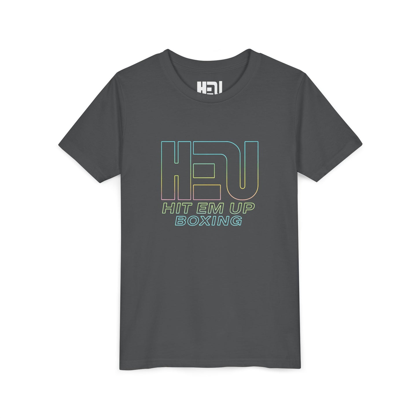 Hit Em Up Boxing Youth Short Sleeve Stylish Tee