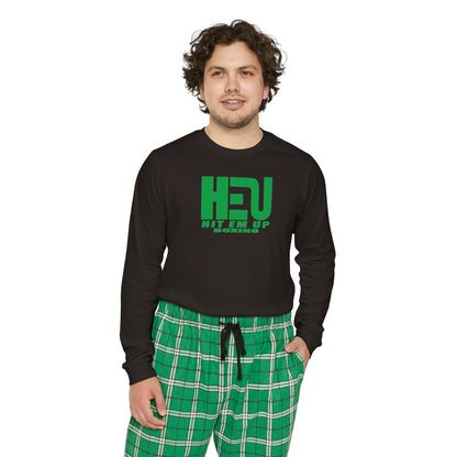 HEU Boxing Men's Long Sleeve Pajama Set