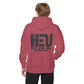 Dual Logo HEU Boxing Heavyweight Unisex Hoodie - Black Logo