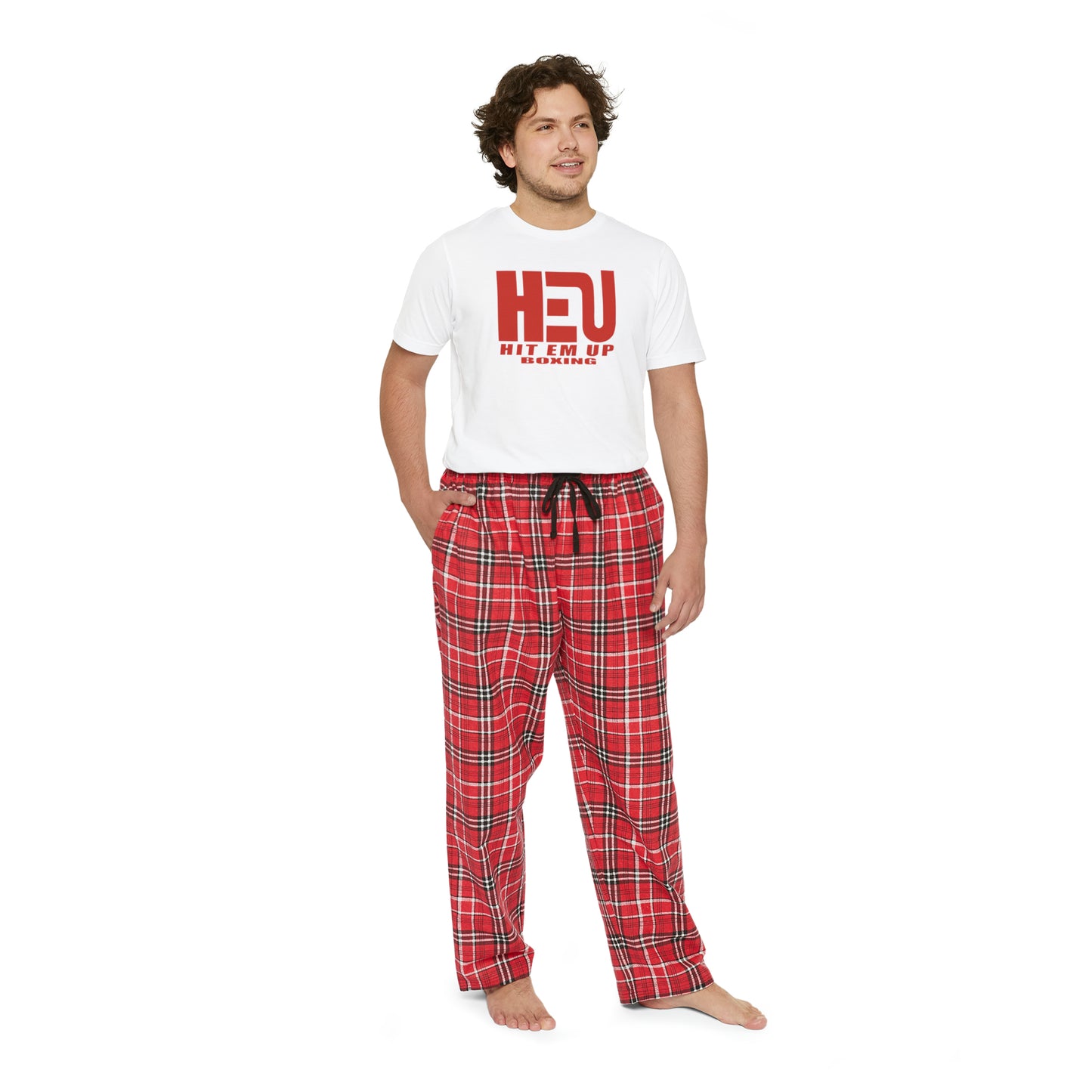 HEU Boxing Men's Short Sleeve Pajama Set