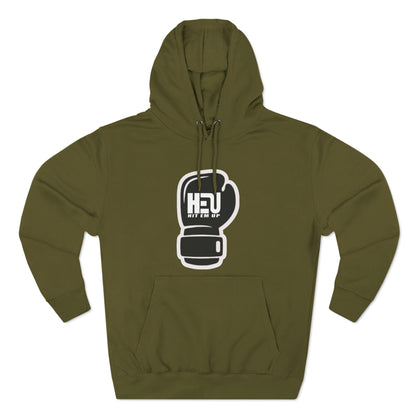 Hit Em UP Glove Logo Premium Pullover Hoodie