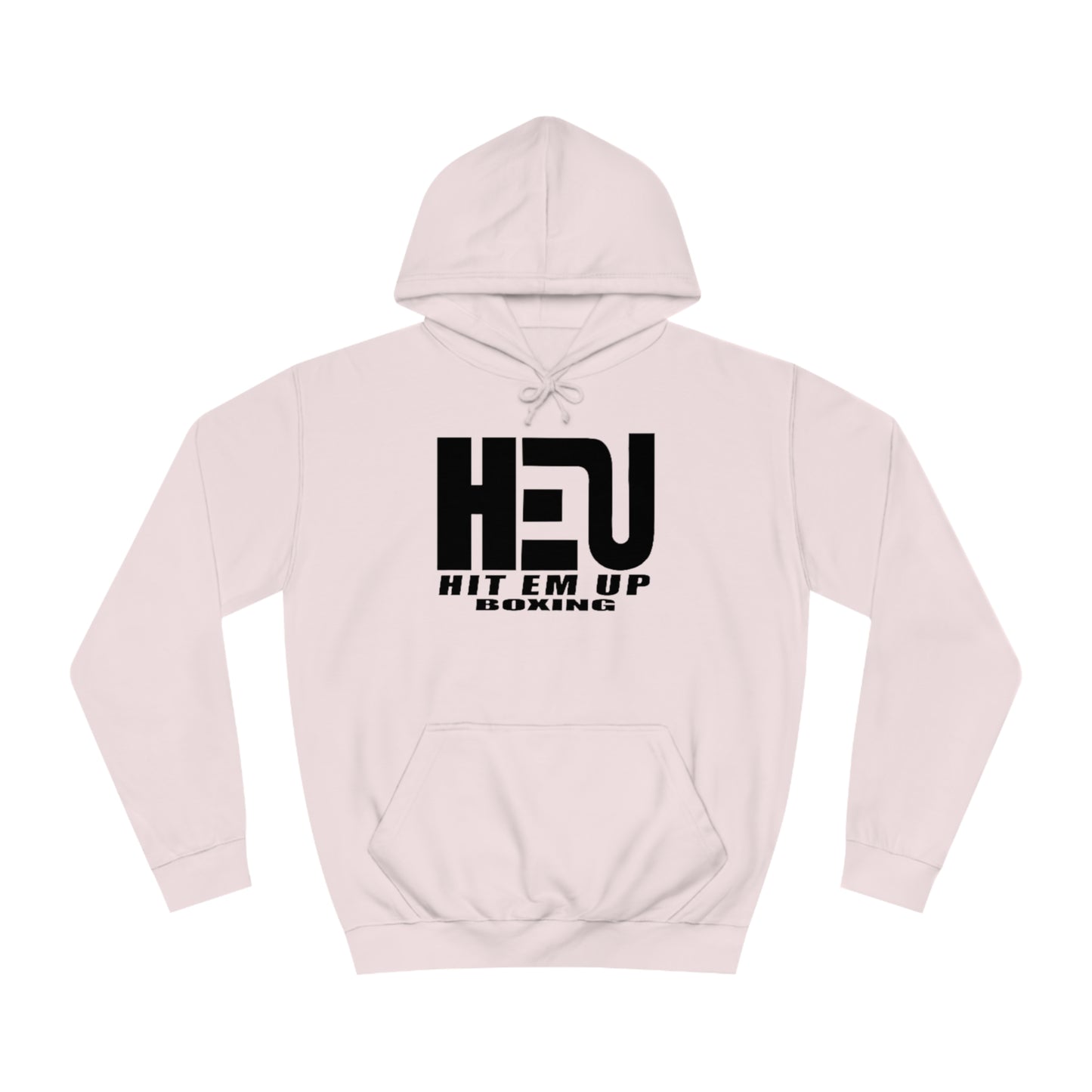 HEU Boxing Unisex Hoodie - Black Logo