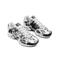 HEU Black Fly Flex Mesh Tech Sneakers