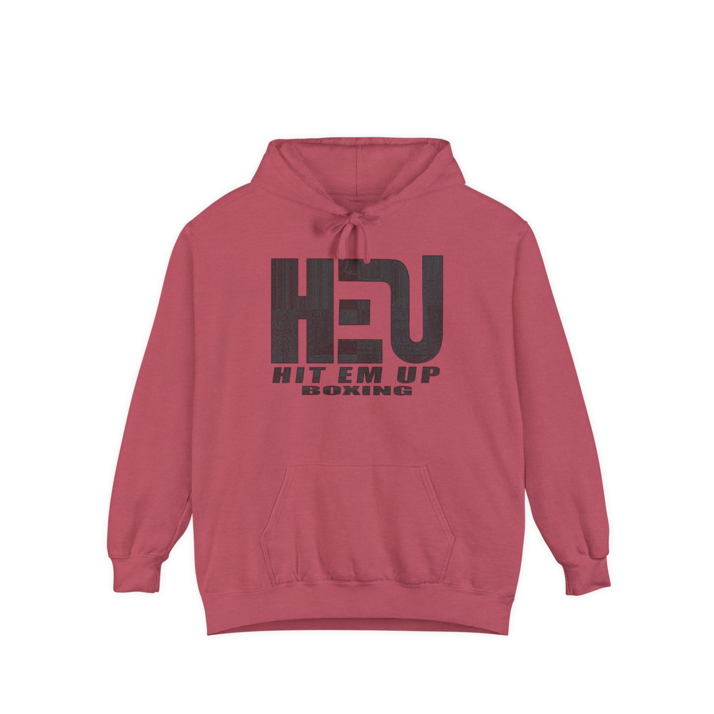 HEU Boxing Heavyweight Unisex Hoodie - Black Logo