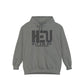 HEU Boxing Heavyweight Unisex Hoodie - Black Logo