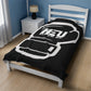 HEU Boxing Glove Logo Plush Blanket