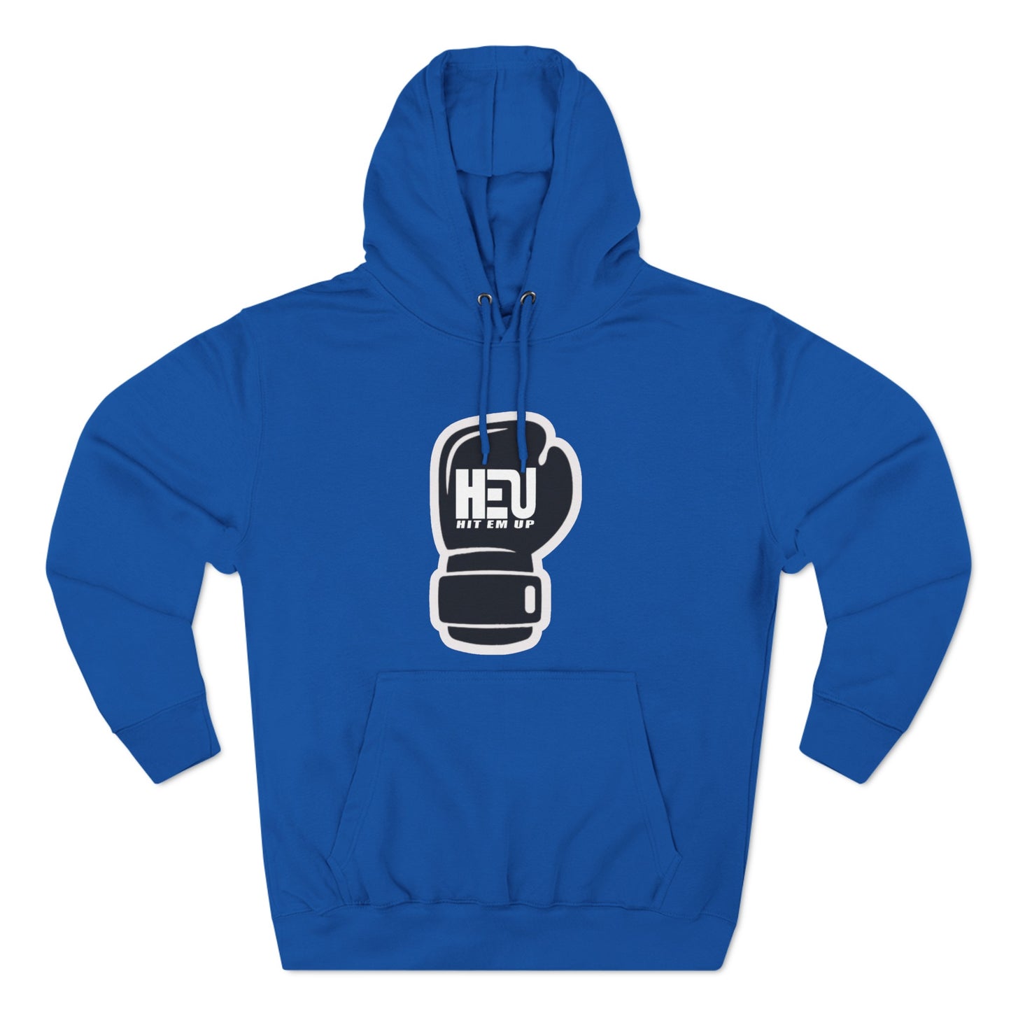 Hit Em UP Glove Logo Premium Pullover Hoodie