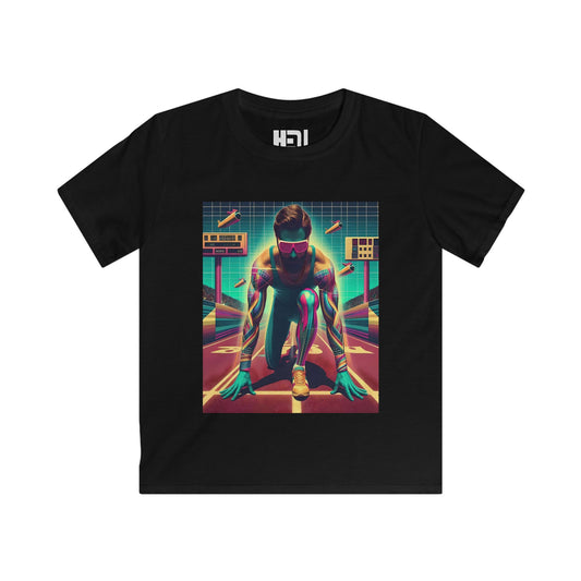 Track Star Retrowave Kids T-Shirt